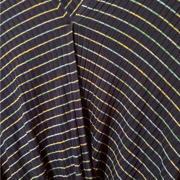 Christopher & Banks top navy blue with horizontal stripes Womens size S - Picture 2 of 10